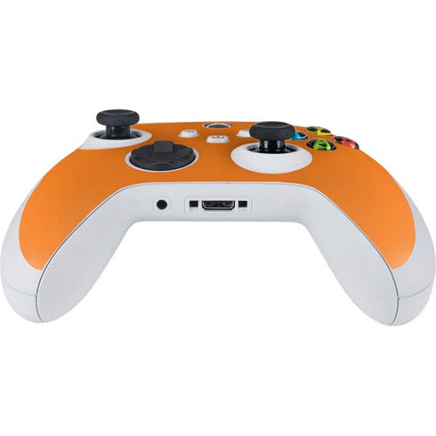 Orange Solid Xbox Series S Controller Skin